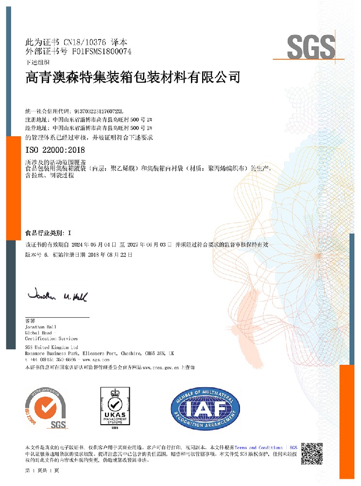 ISO 22000 (中